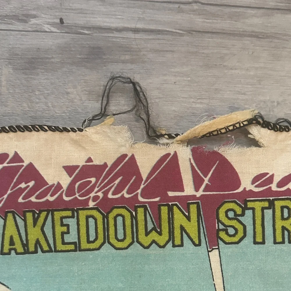 Grateful Dead Shakedown Street back patch circa 1970 - Picture 6 of 10